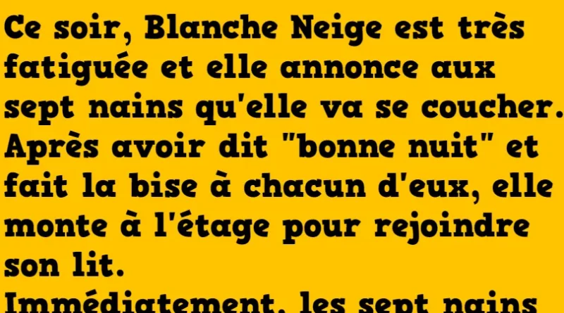 blague blanche neige