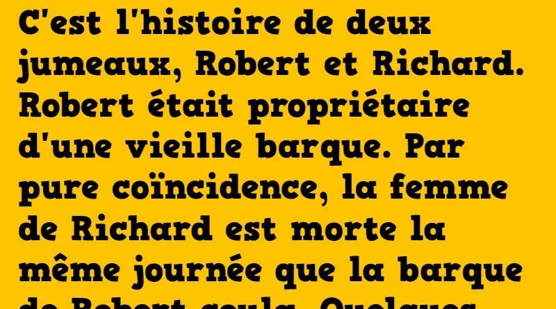 blague robert et richard