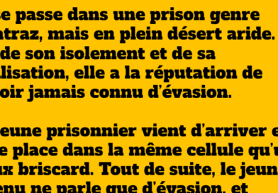 blague Une évasion en plein désert !