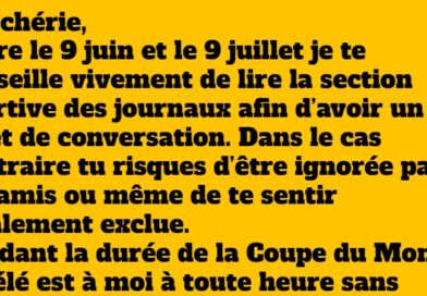 blague lettre à ma chérie