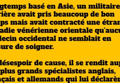 blague medecine chinoise