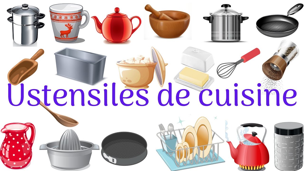 Les ustensiles de cuisine 