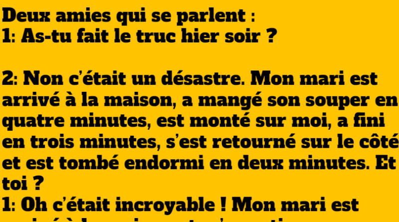 blague question de point de vue