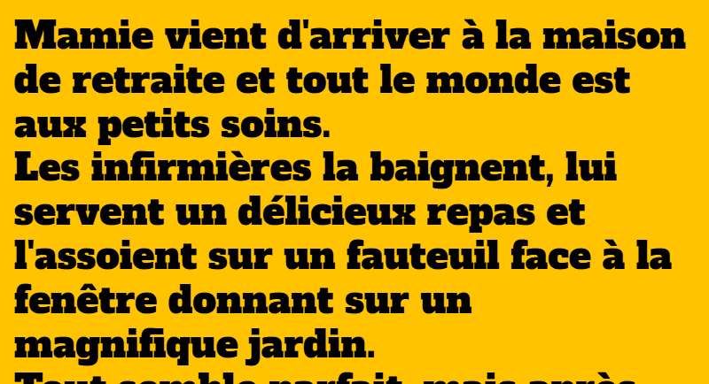 blague mamie déteste l'endroit