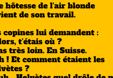 blague une blonde et les pyramides