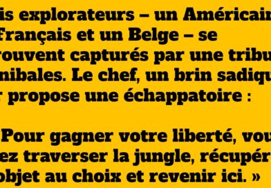 Quand les cannibales rencontrent un Belge… Fous rires garantis !