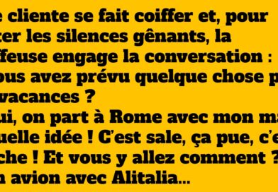 Chez la coiffeuse : Une anecdote pleine d’humour sur Rome et le Pape