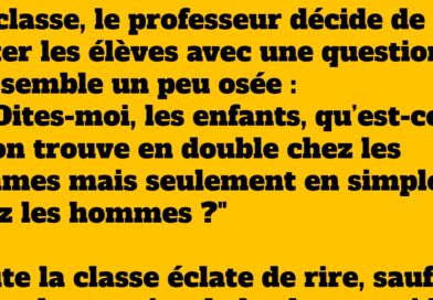 Blague : Quand l’élève est plus malin que tout le monde ! 