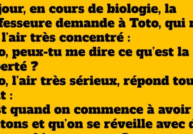 La réponse la plus gênante en classe sur la puberté !