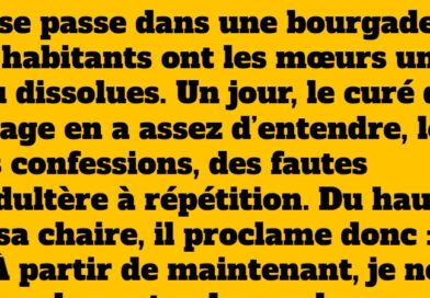 L’anecdote du curé et la « chute par terre » : la blague sur l’adultère