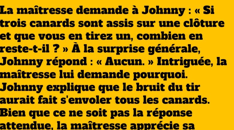 blague johnny