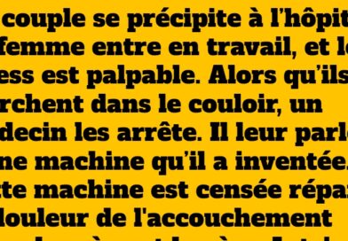 Un accouchement révolutionnaire : le secret d’un père qui n’a rien ressenti !