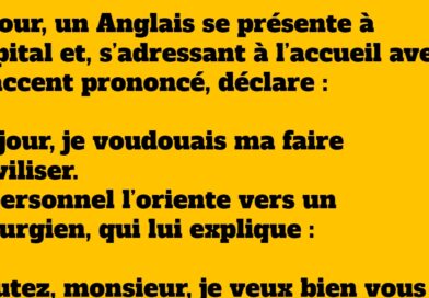 Un anglais à l’hôpital : une histoire drôle sur un malentendu médical