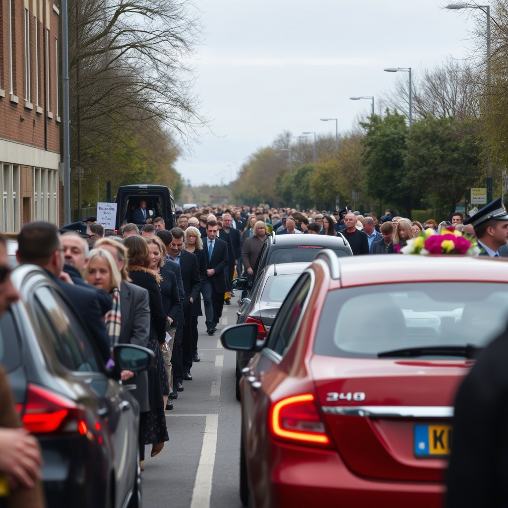 blague cortège funéraire