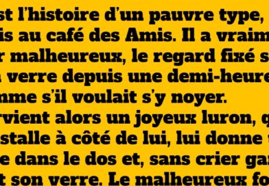 La blague du pauvre type : Une histoire tragique et humoristique à la fois