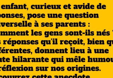 Une blague sur l’évolution et la création : quand humour et généalogie se rencontrent