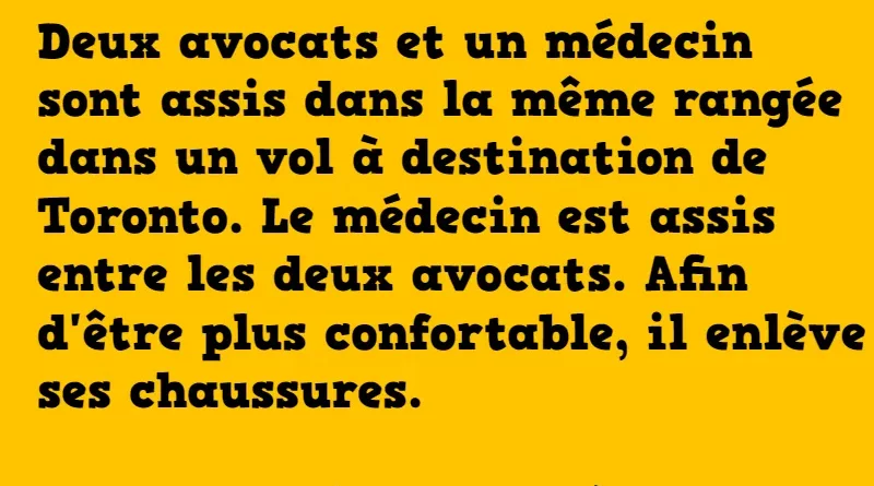 blague deux avocats et un médecin