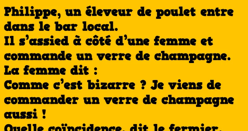 blague éléveur de poulets