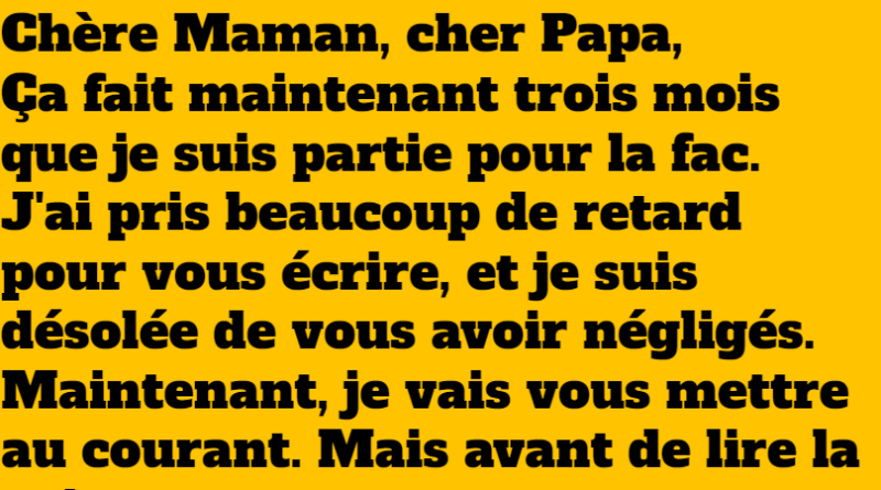 blague cher maman