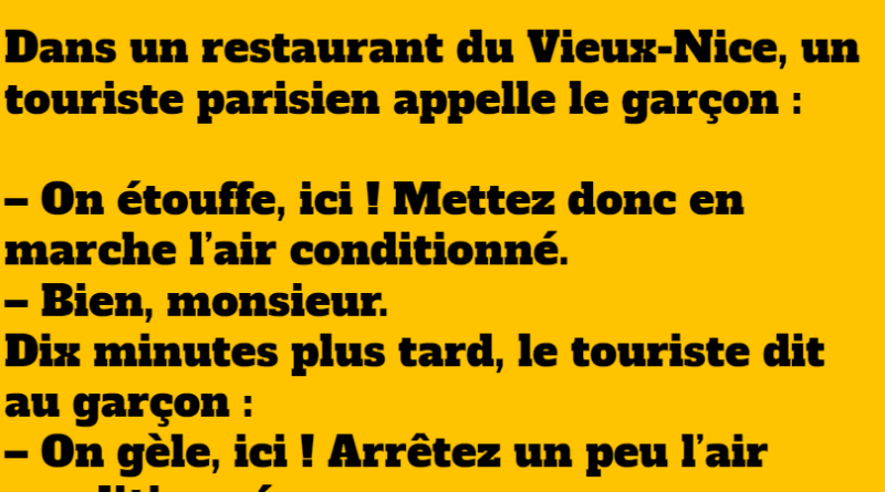 blague restaurant vieux nice