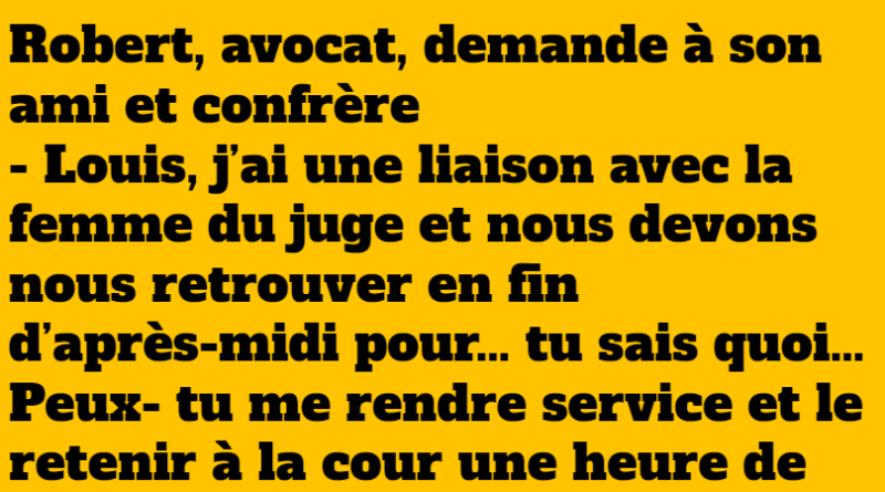 blague robert avocat