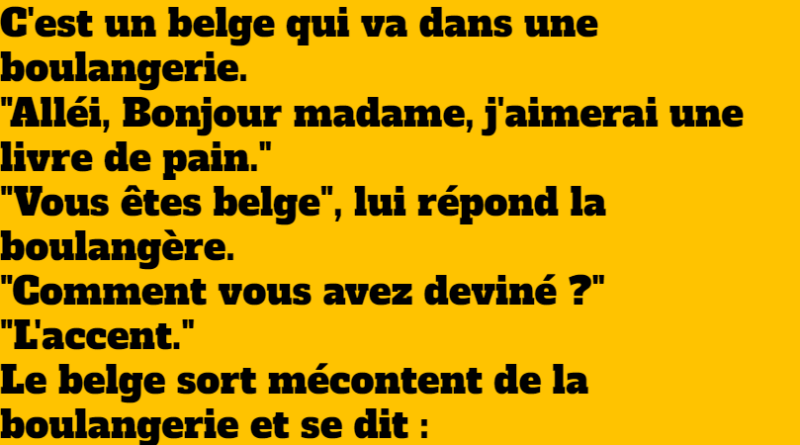 blague accent