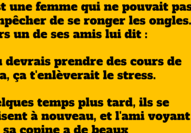 blague cours de yoga