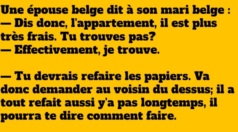 blague histoire belge