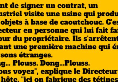 blague le contrat