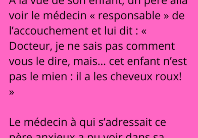 A la maternité, on a un problème de paternité