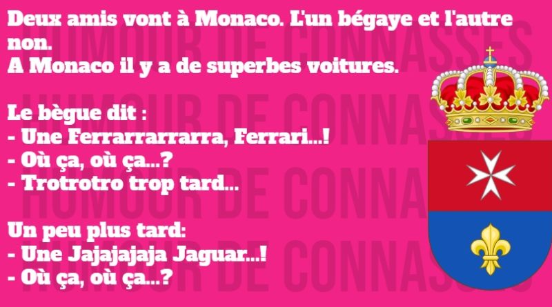 blague deux amis a monaco