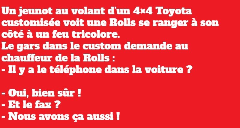 blague Le-4x4