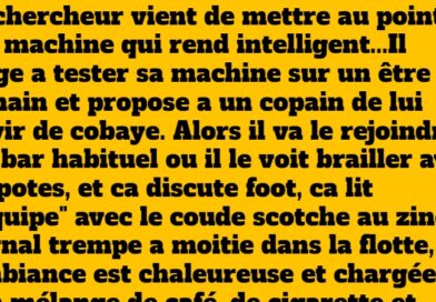 blague machine qui rend intelligent