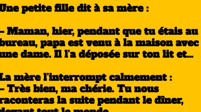 Blague familiale hilarante : La vérité sort de la bouche des enfants !