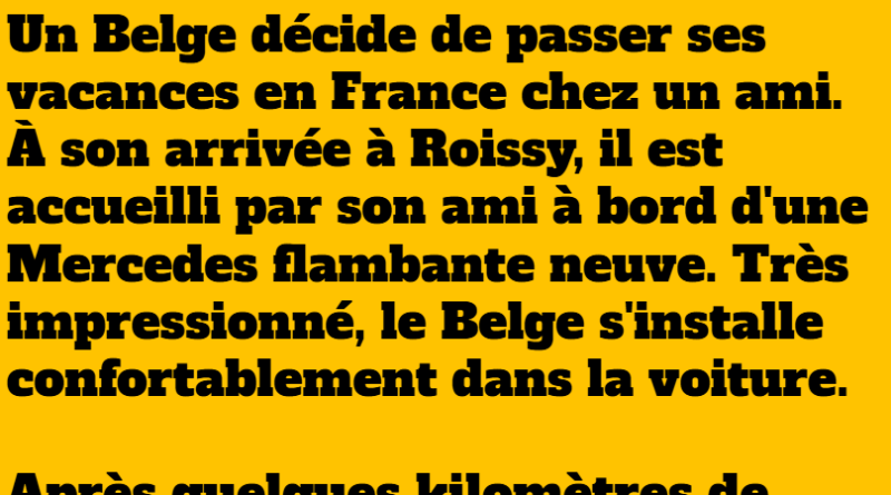 blague belge en France