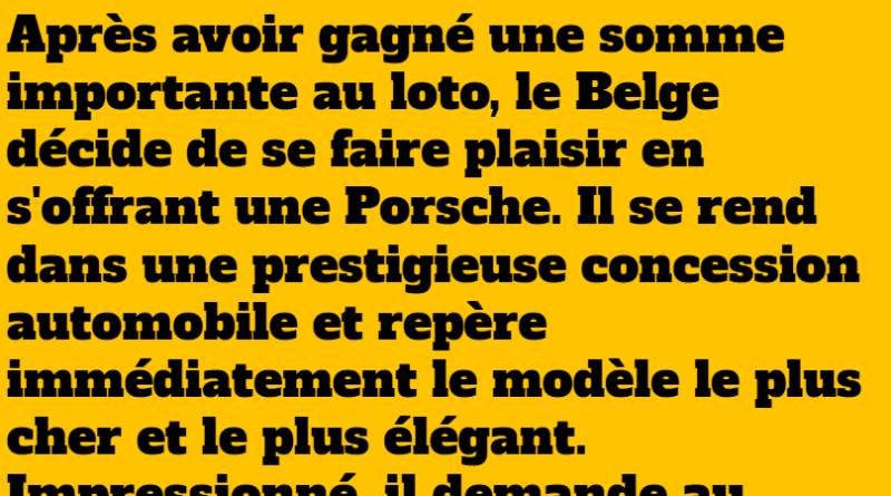 blague belge gagne au loto