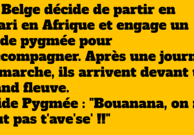 Un Belge, un guide pygmée et un crocodile imprévu en Afrique