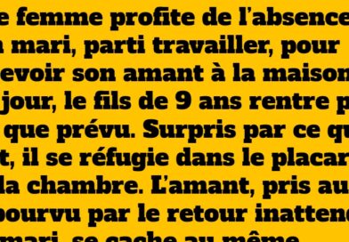 L’histoire drôle d’un gamin trop malin.