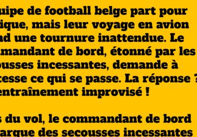 L’équipe de football belge en avion : Le secret derrière le calme retrouvé