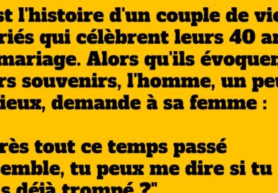 Après 40 ans de mariage, elle passe aux aveux