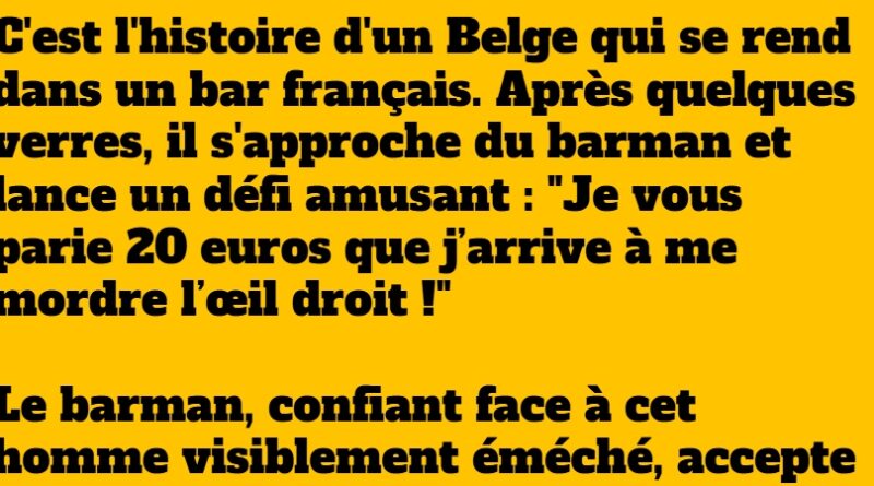 blague bar belge