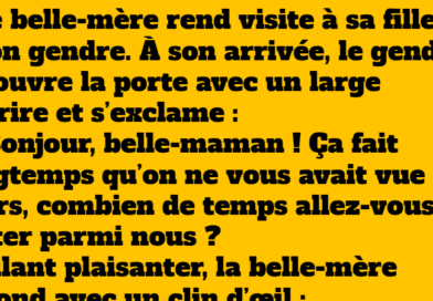 blague belle maman