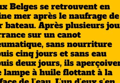 Les deux belges naufragés et le génie : Une histoire désopilante