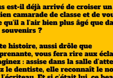 Elle découvre que le dentiste est un ancien camarade de classe