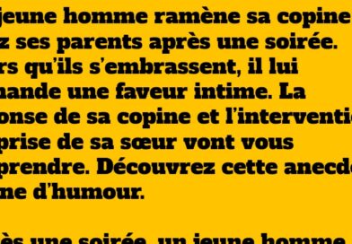 Une soirée mouvementée : une histoire drôle et inattendue