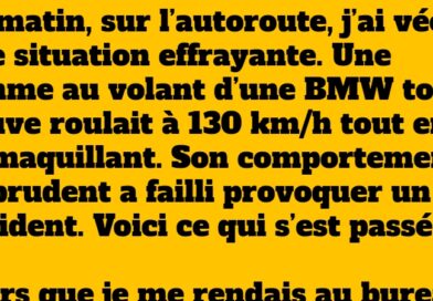 Conduite dangereuse : un incident sur l’autoroute qui aurait pu mal tourner